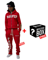 RED JACKET + FREE PANTS = FREE ITEM