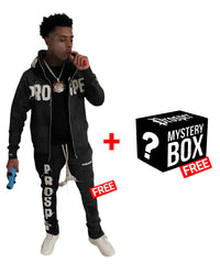 BLACK JACKET + FREE PANTS = FREE ITEM