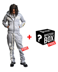 GRAY JACKET + FREE PANTS = FREE ITEM