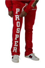 "FIRE RED" SWEATS