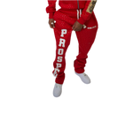 "FIRE RED" SWEATS