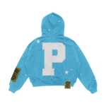 "LIGHT BLUE" ZIP UP