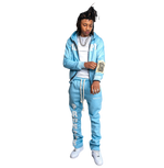 LIGHT BLUE JACKET + FREE PANTS = FREE ITEM