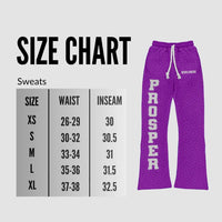 "NESSA PURP" SWEATS