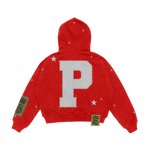 "FIRE RED" ZIP UP