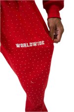 "FIRE RED" SWEATS