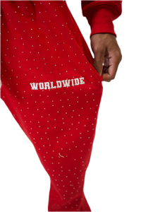 "FIRE RED" SWEATS
