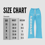 "LIGHT BLUE" SWEATS