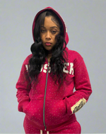 "PINK" ZIP UP