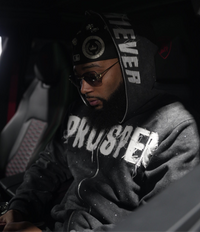 "BLACK" ZIP UP
